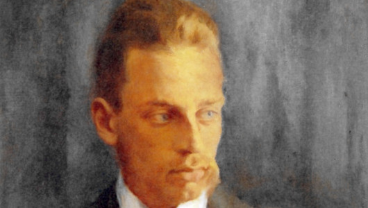 Rainer Maria Rilke. Painting by Maler Helmut Westhoff (фрагмент)