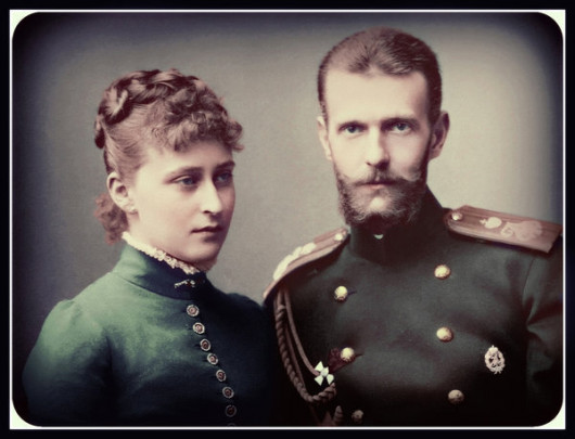 Великий князь Сергей Александрович с супругой