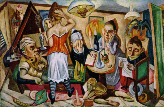 Макс Бекман. Семейная картина, 1920