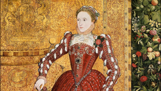 Портрет королевы Елизаветы I (Хэмпденский портрет). Приписывается Стивену ван Гервику или Стивену ван дер Мейлену. Англия, ок. 1560. Холст, масло. Частная коллекция