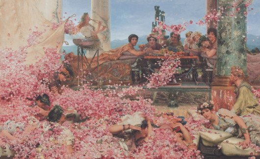 Lawrence Alma-Tadema, The Roses of Heliogabalus, 1888 Colección Pérez Simón, Mexiko, Foto: © Piera, Arturo Öl auf Leinwand, 132,7 x 214,4 cm