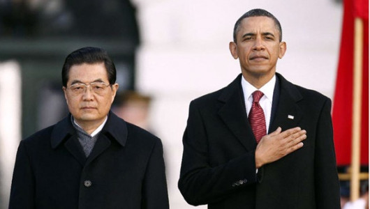 Председатель КНР Ху Цзиньтао и президент США Барак Обама. Фото: Перемены.ру