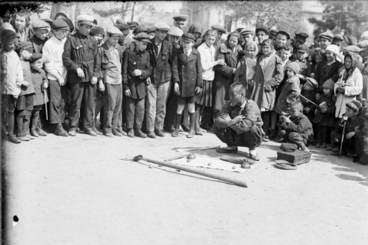Наперсточники в Одессе. 1929 г. Фото: odessa-history.livejournal.com