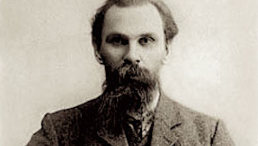 Писатель в начале 1900-х. Позади заключение в Шлиссельбурге и сахалинская каторга (фрагмент фотографии из Википедии).
